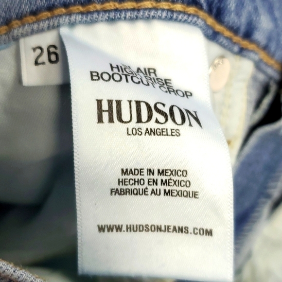 HUDSON Blair High-Rise Bootcut Jeans 26 = ( 2 - 4 ) Color: CITARA - Picture 7 of 10